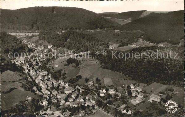 Bad Grund Fliegeraufnahme Iberger Kaffeehaus