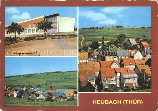 Heubach Thueringen FDGB Erhlungsheim Hermann Duncker Teila