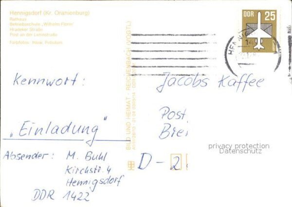 Hennigsdorf Rathaus Betriebsschule Wilhelm Florin H – Bild 2