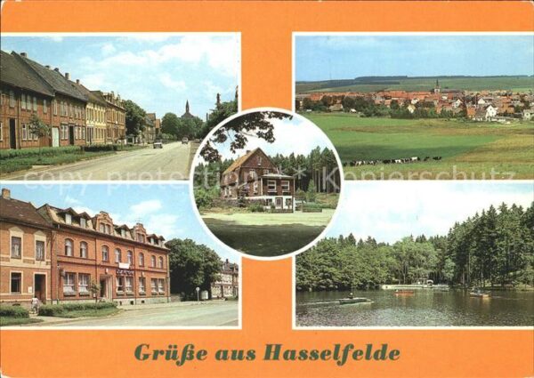 Hasselfelde Breite Strasse Panorama FDGB Erholungsh