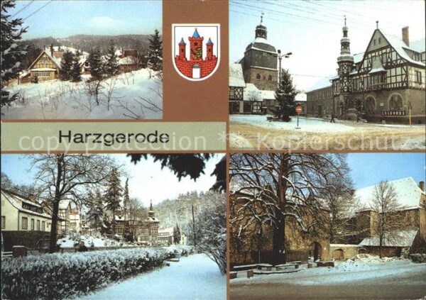 Harzgerode Silberhütte Rathaus OT Alexisbad Schlos
