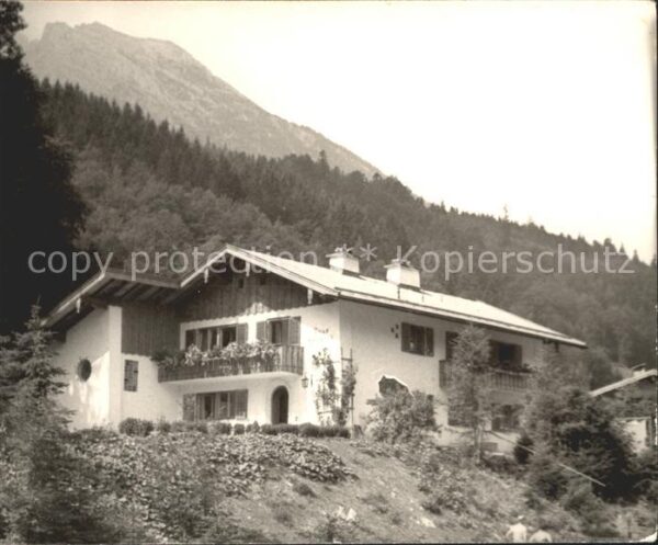 Ramsau Berchtesgaden Gästehaus Göllblik