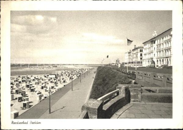 Borkum Strand Promenade