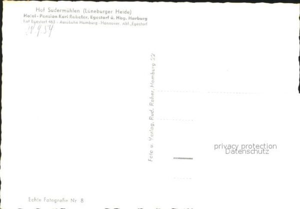 Egestorf Nordheide Hof Sudermühlen Hotel Pension – Bild 2