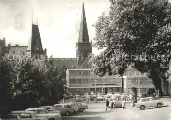 Bergen Ruegen Marktplatz