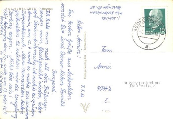 Aschersleben Rathaus – Bild 2