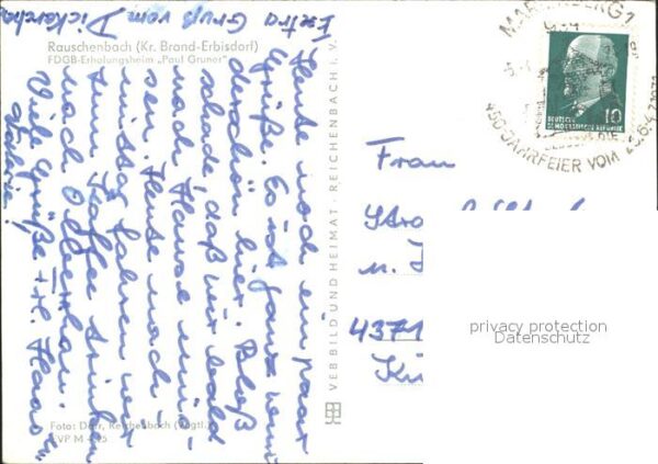 Rauschenbach Neuhausen FDGB Erholungsheim Paul Gruner – Bild 2
