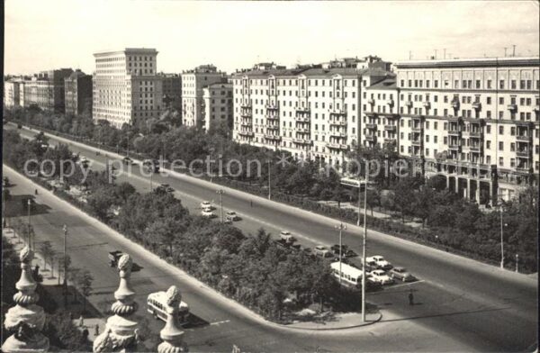 Moscow Moskva Leningradsky Prospekt