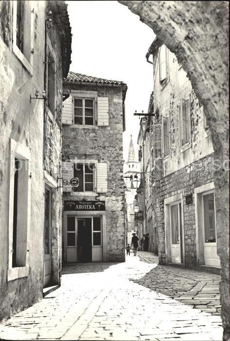 Budva Dorfgasse