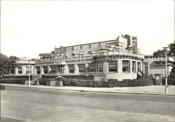 Warnemuende Ostseebad HO Gaststätte Kulturhaus