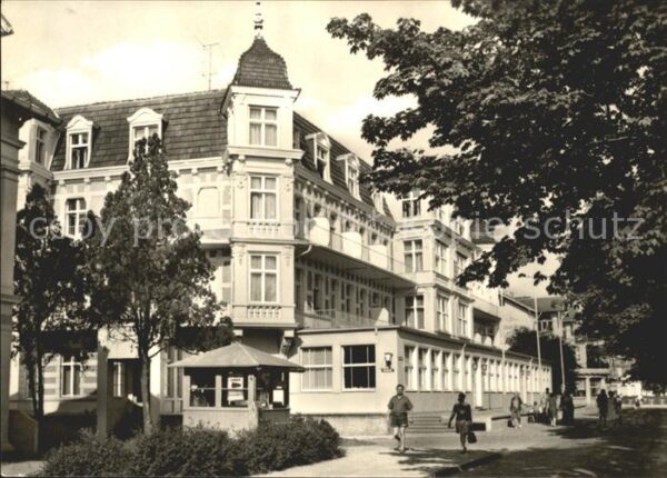 Ahlbeck Ostseebad FDGB Erholungsheim Bernhard Göring Haus