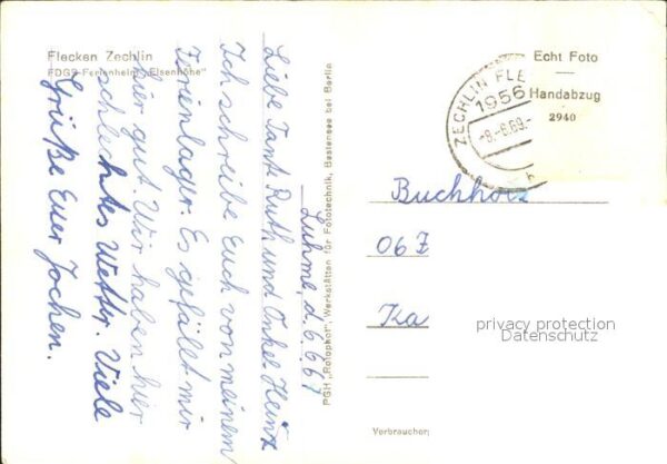Flecken Zechlin FDGB Ferienheim Elsenhöhe – Bild 2