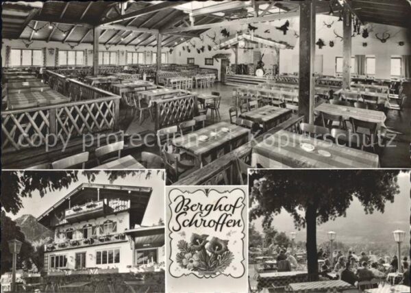 Bad Reichenhall Berghof Schroffen Festsaal mit Predigts