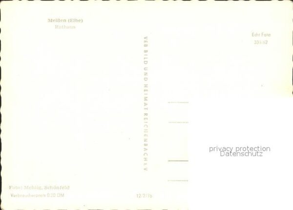 Meissen Elbe Sachsen Rathaus – Bild 2