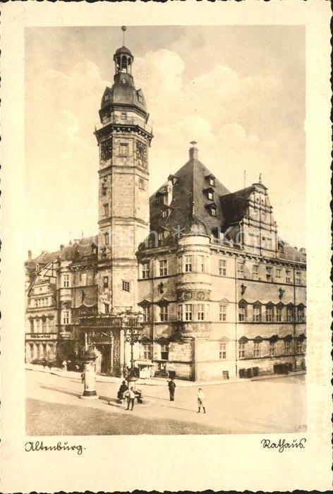 Altenburg Thueringen Rathaus