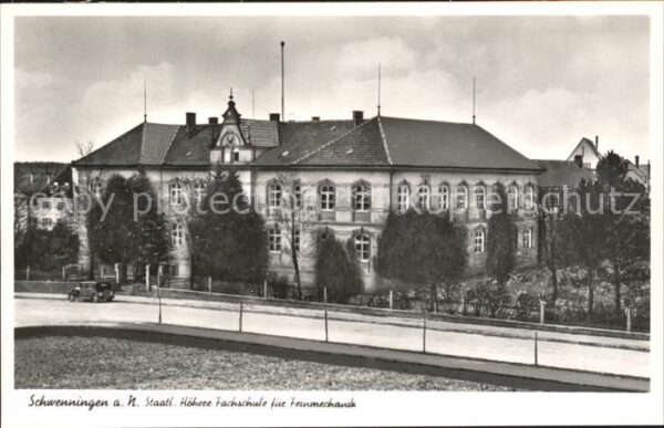 Schwenningen Neckar Fachschule für Feinmechanik Uhrenstadt