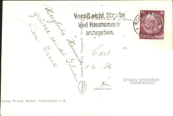 Schwenningen Neckar Marktplatz Rathaus – Bild 2