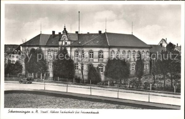 Schwenningen Neckar Fachschule für Feinmechanik Uhrenstadt