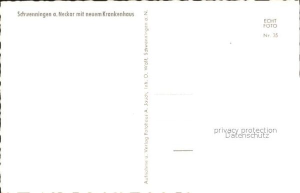 Schwenningen Neckar mit neuem Krankenhaus – Bild 2