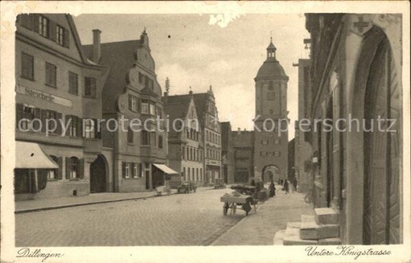 Dillingen Donau Untere Königstrasse