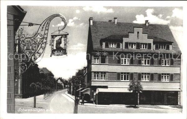 Schwenningen Neckar Strassenpartie