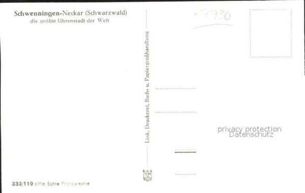 Schwenningen Neckar Uhrenstadt – Bild 2