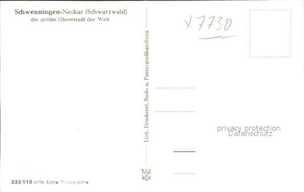 Schwenningen Neckar Uhrenstadt – Bild 2