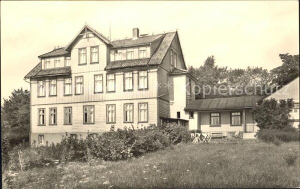 Elbingerode Harz Diakonissenmutterhaus Neuwandsburg Haus