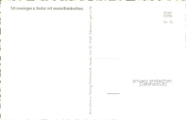 Schwenningen Neckar mit neuem Krankenhaus – Bild 2