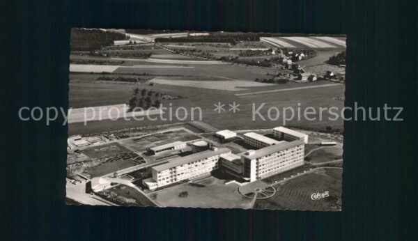 Schwenningen Neckar Fliegeraufnahme Krankenhaus