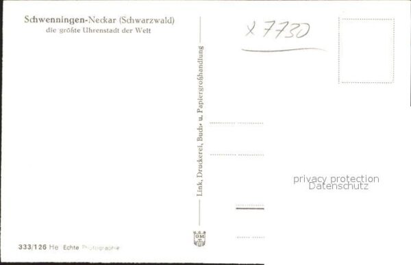 Schwenningen Neckar Uhrenstadt – Bild 2