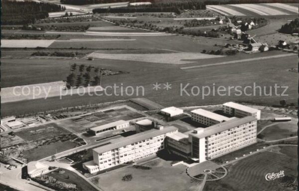 Schwenningen Neckar Fliegeraufnahme Krankenhaus