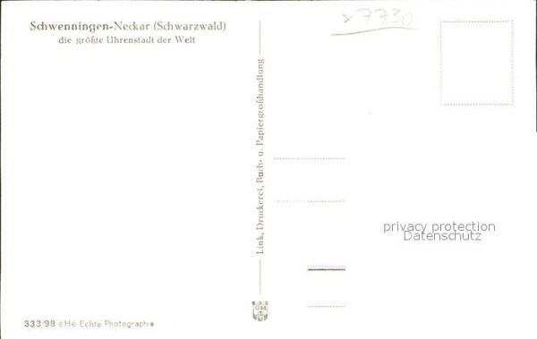 Schwenningen Neckar Rathausbrunnen – Bild 2