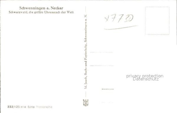 Schwenningen Neckar Bärenschild Uhrenstadt – Bild 2
