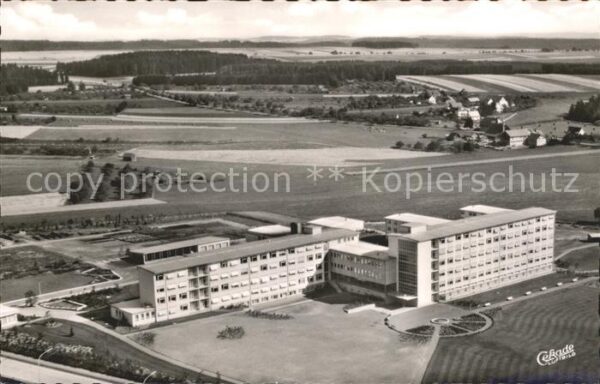 Schwenningen Neckar Fliegeraufnahme Krankenhaus
