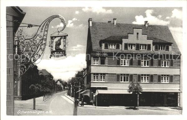 Schwenningen Neckar Strassenpartie