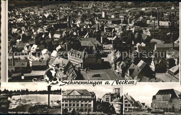 Schwenningen Neckar Neckarursprung Kienzle-Uhrenfabrik Rath