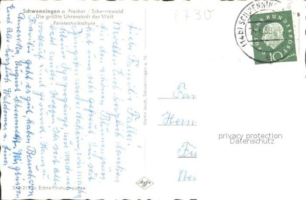 Schwenningen Neckar Feintechnikerschule – Bild 2