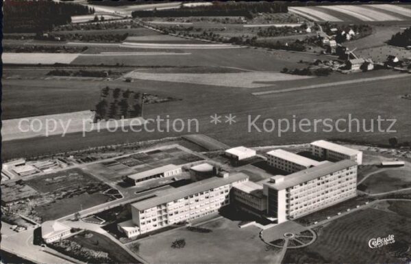 Schwenningen Neckar Fliegeraufnahme Krankenhaus