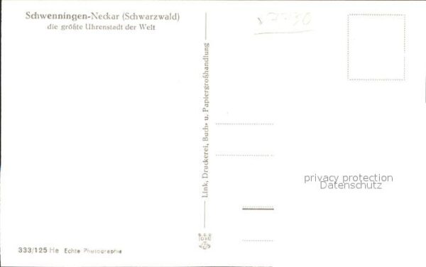 Schwenningen Neckar Ortstpartie Uhrenstadt – Bild 2