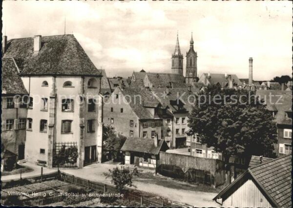 Villingen-Schwenningen Heilig Geist-Spital und Brunnenstrasse