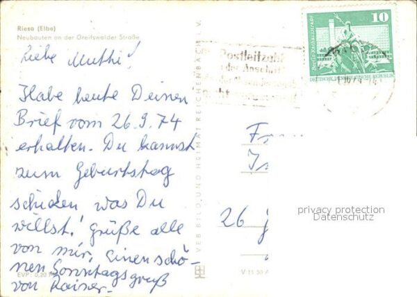 Riesa Sachsen Neubauten an der Greifswalder Strasse – Bild 2