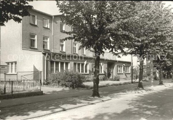 Graal-Mueritz Ostseebad FDGB Erholungsheim Frehse