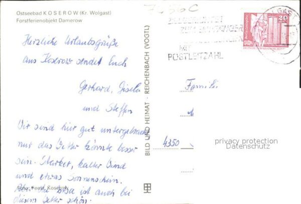 Koserow Ostseebad Usedom Forstferienobjekt Damerow – Bild 2