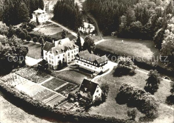 Huettental Siegen Erholungsheim Patmos Fliegeraufnahme