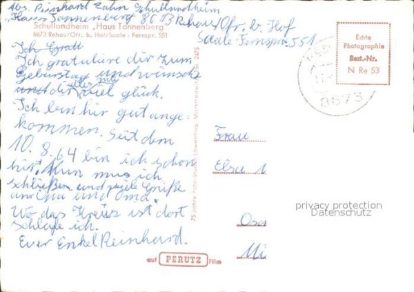 Rehau Oberfranken Schullandheim Haus Tannenberg – Bild 2