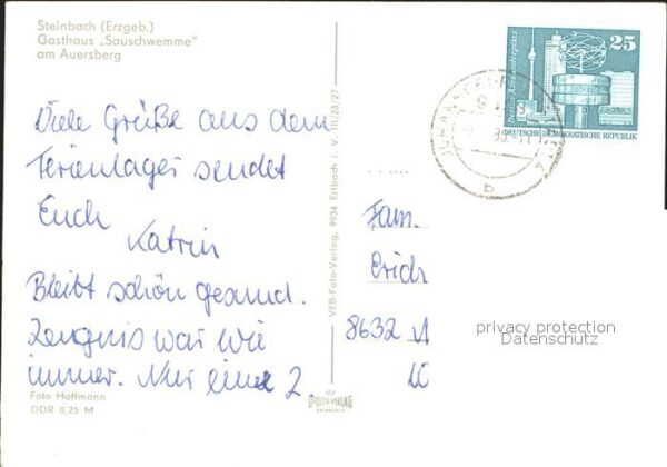 Steinbach Johanngeorgenstadt Gasthaus Sauschwemme am Auersberg – Bild 2