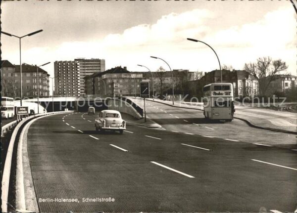 Halensee Berlin Schnellstrasse