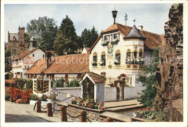 Koenigstein Taunus Klostergut Rettershof mit Cafe zum fröh