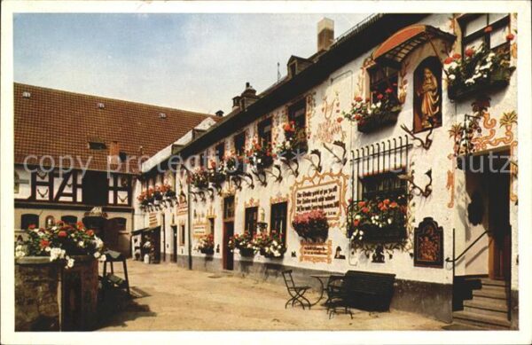 Koenigstein Taunus Klostergut Rettershof mit Cafe zum fröh